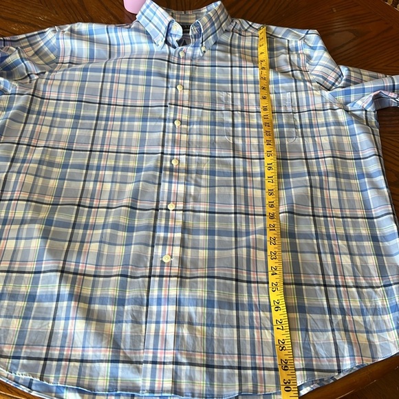 Lauren Ralph Lauren Black Label men’s long sleeve plaid button down size 2XL - Picture 10 of 10